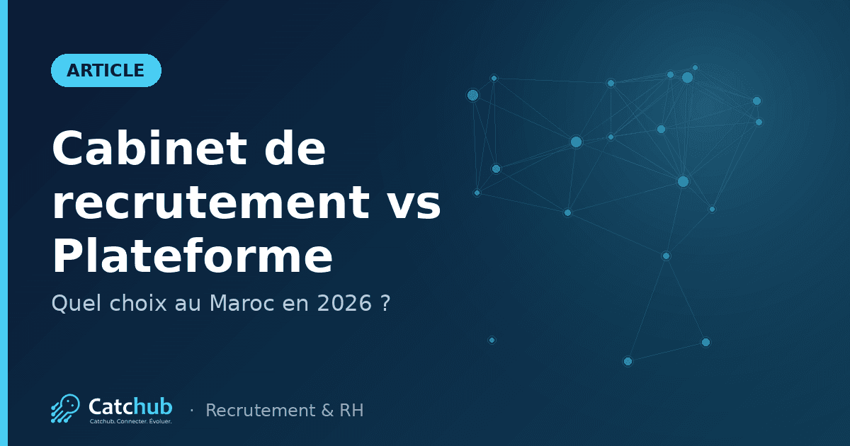 Cabinet de recrutement vs Plateforme au Maroc : Le guide 2026