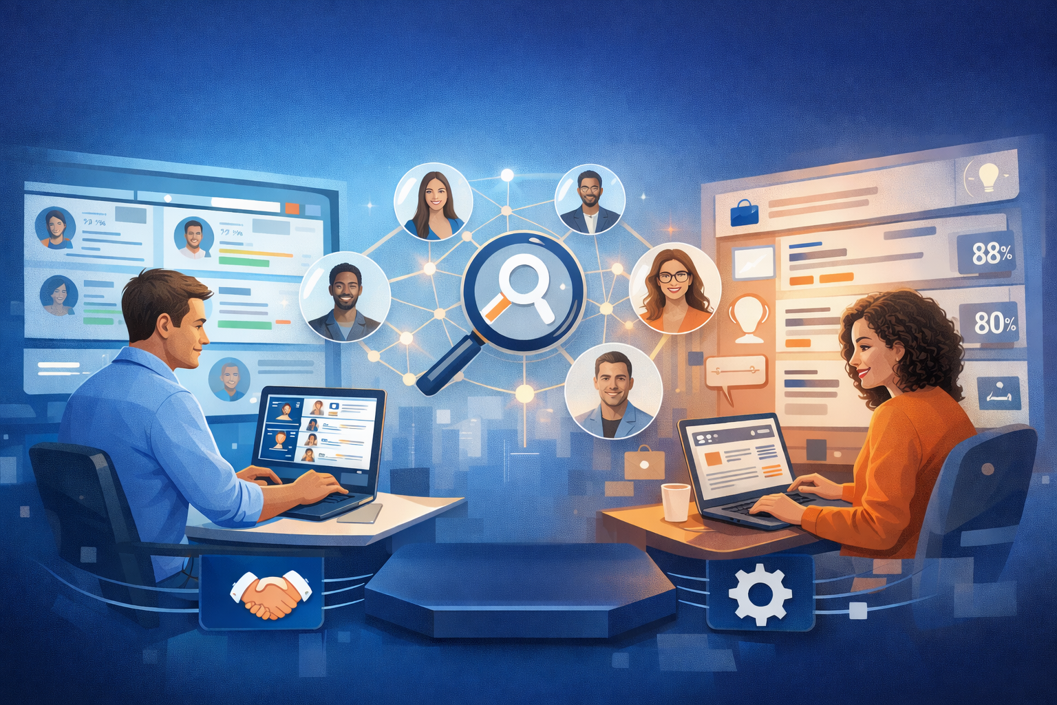 Découvrez la plateforme de matching intelligent Catchub : Recruter ou Postuler autrement